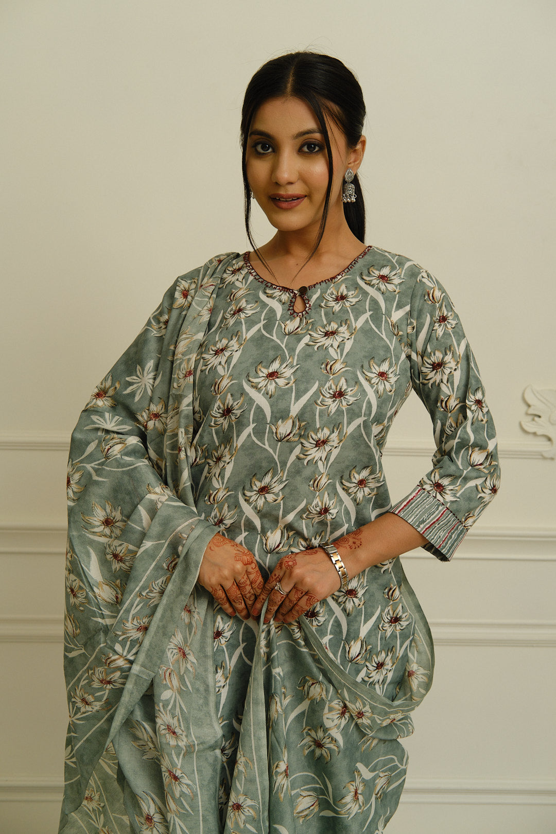 Cotton Printed Kurta Set