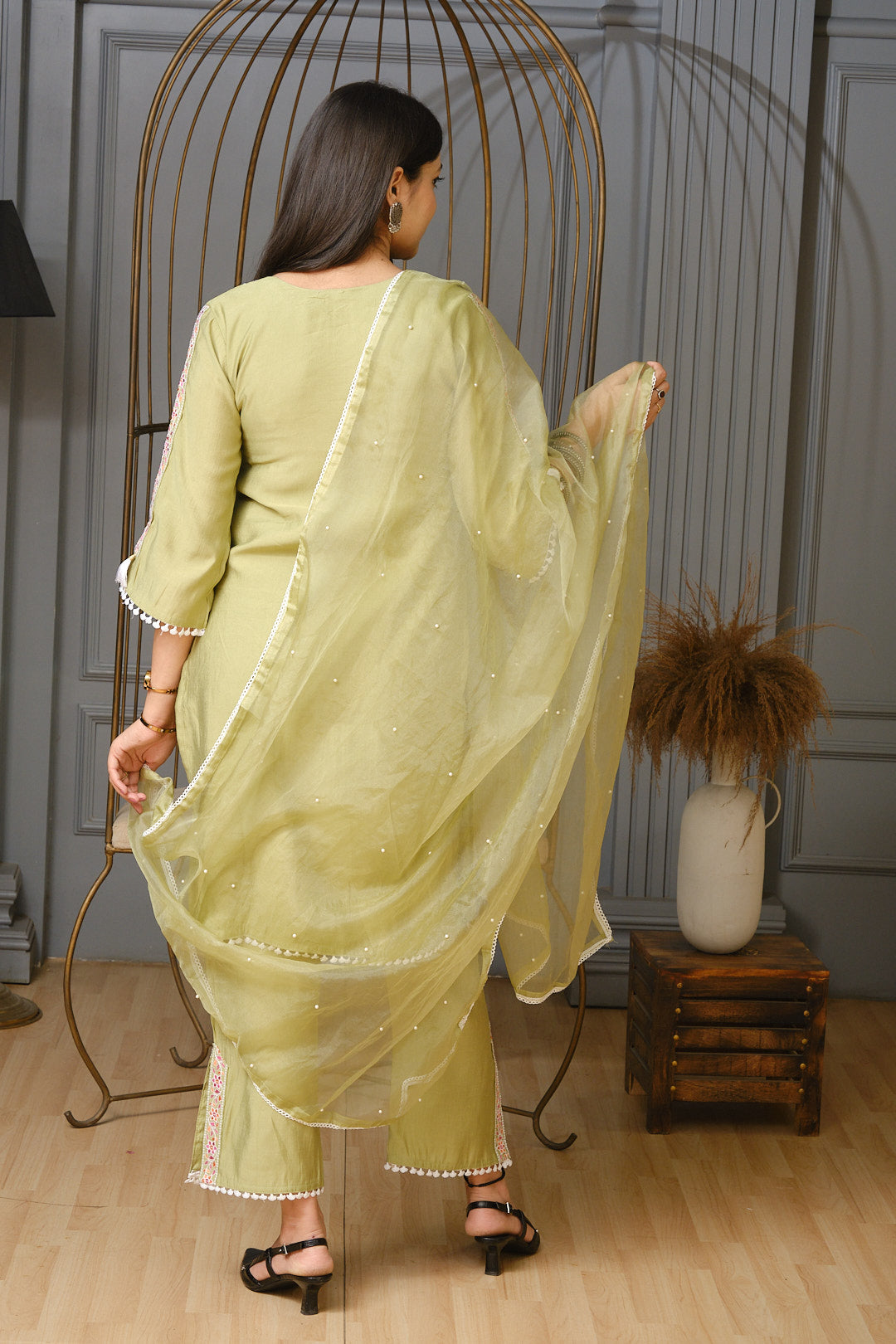 Roman Silk Kurta Set