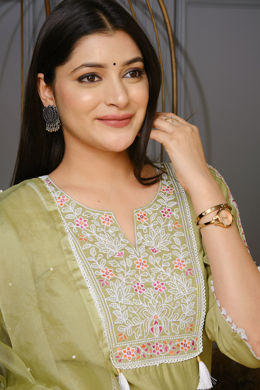 Roman Silk Kurta Set