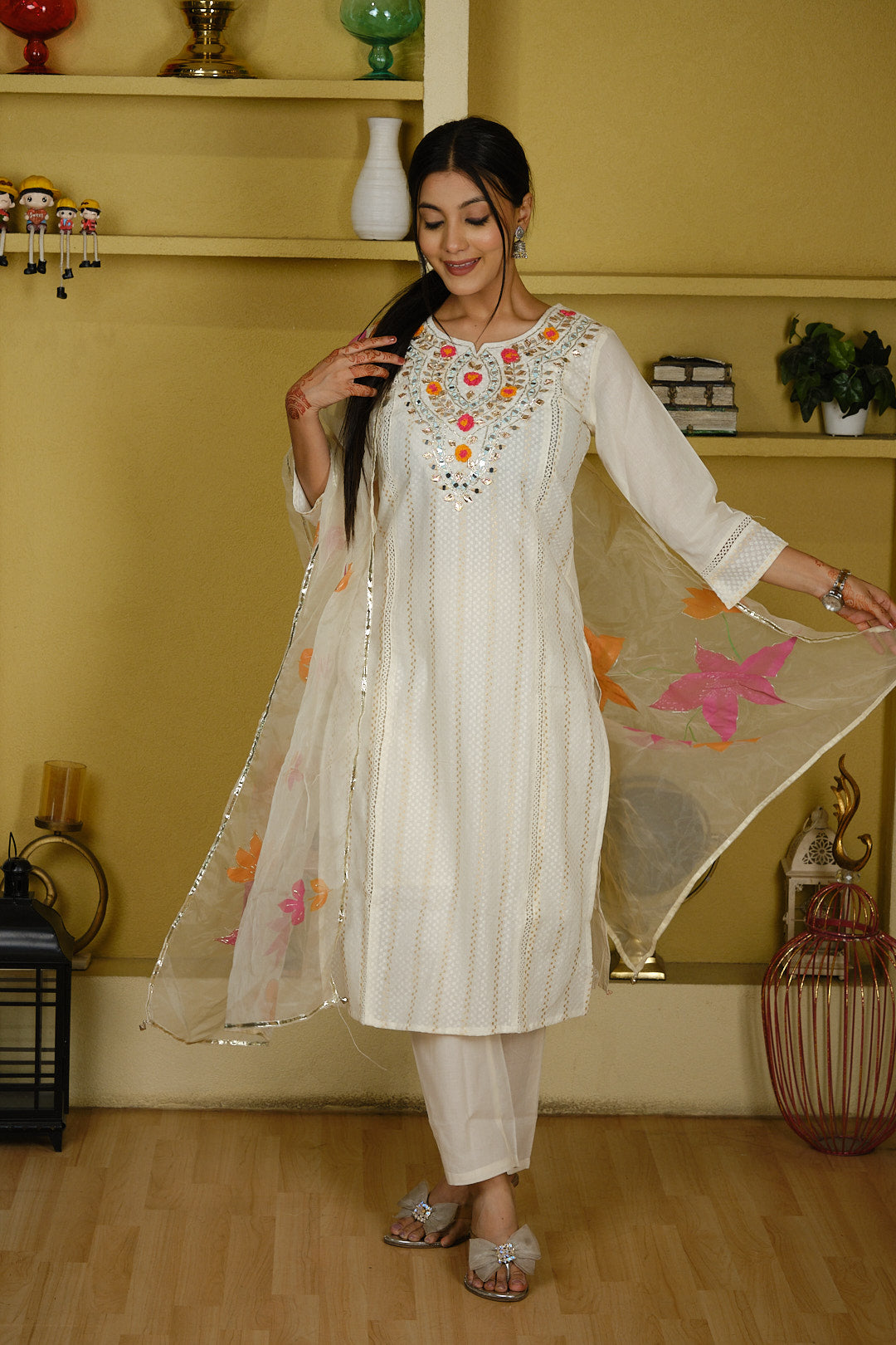 Gota Patti Kurta Set