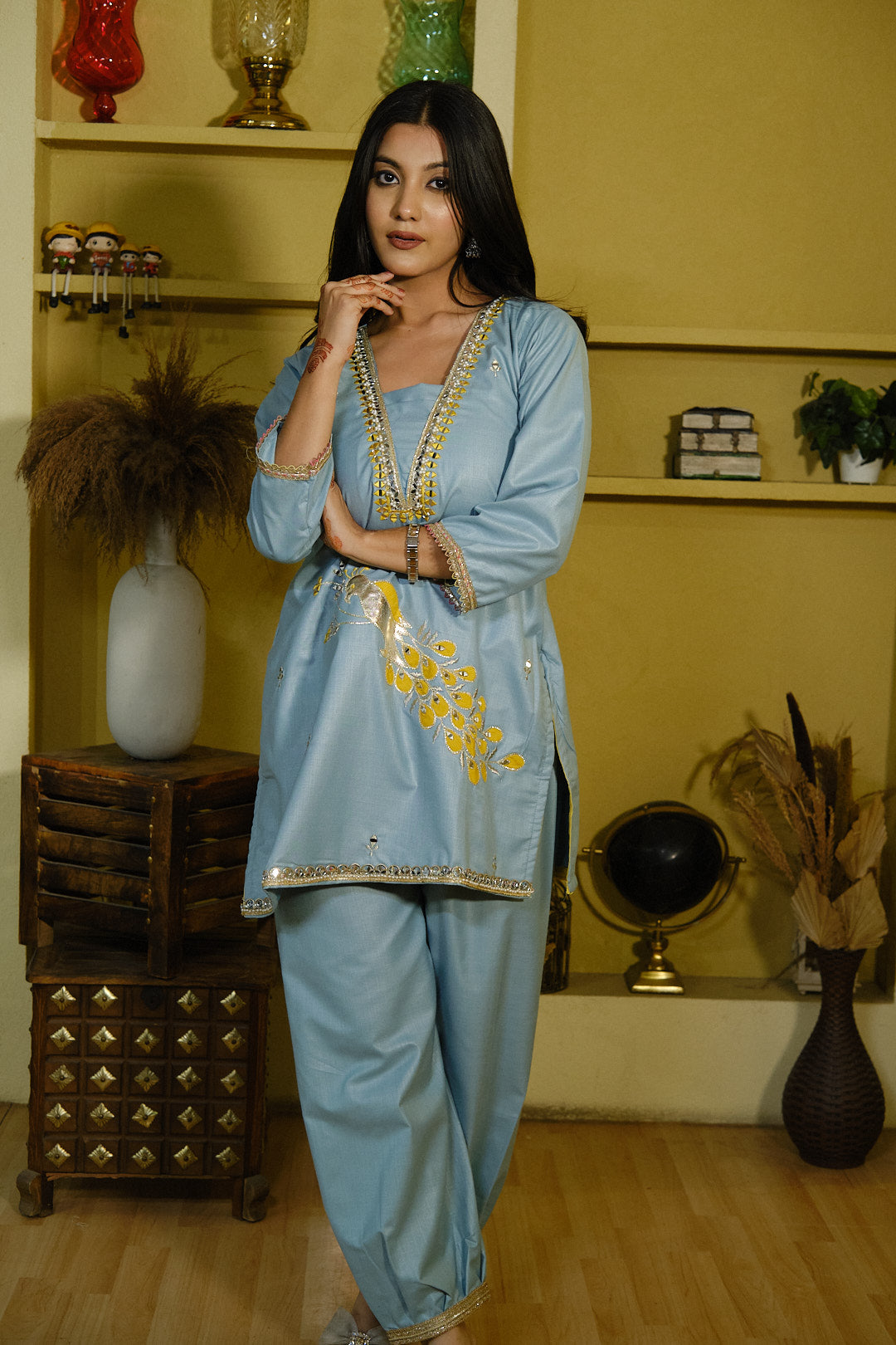 Light Blue Co-ord Set